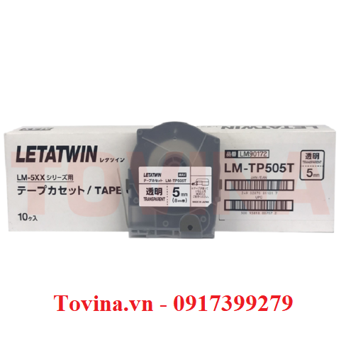 LM-TP505T Nhãn Trong Suốt