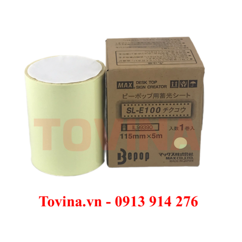 SL-E100 Nhãn Phủ Chức Năng Huỳnh Quang