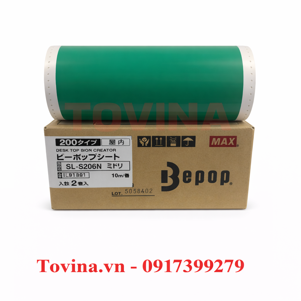 SL-S206N NHÃN XANH LÁ CÂY