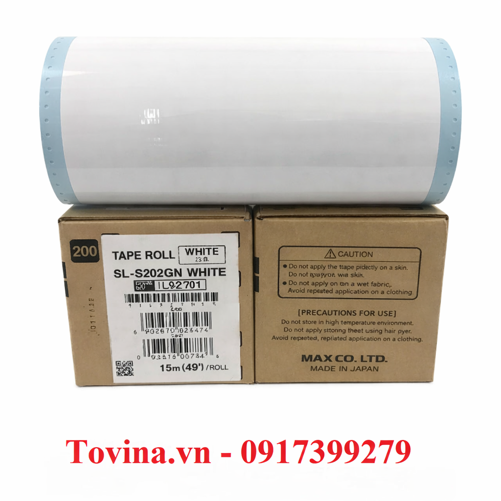 SL-S202GN NHÃN TRẮNG SIÊU DÍNH